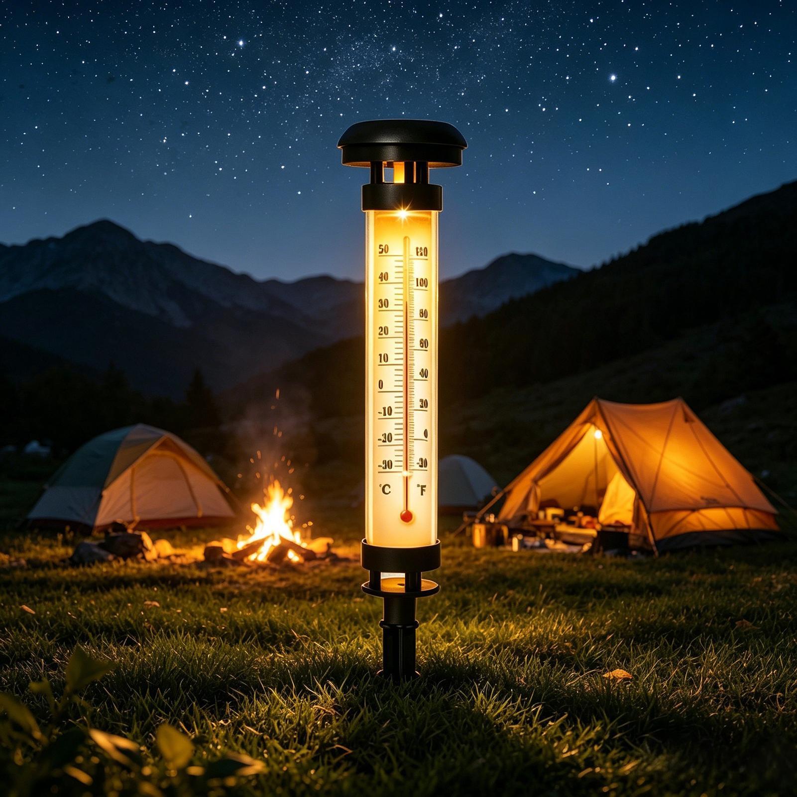 Outdoor Power Stake - Lampes solaires automatiques pour allées, alimentées