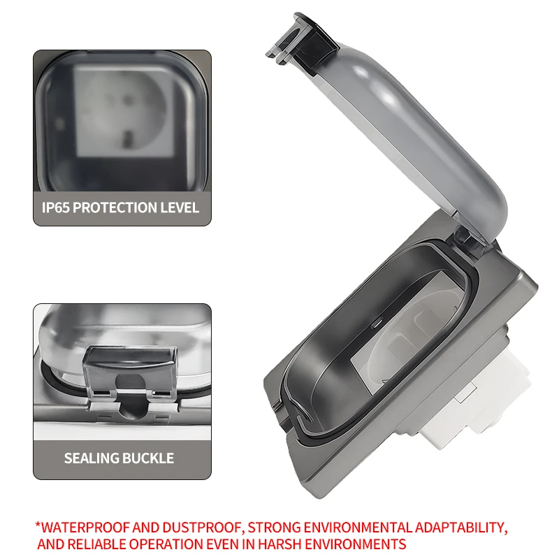Outdoor Power Receptacle - Prise extérieure étanche IP65 - 16A