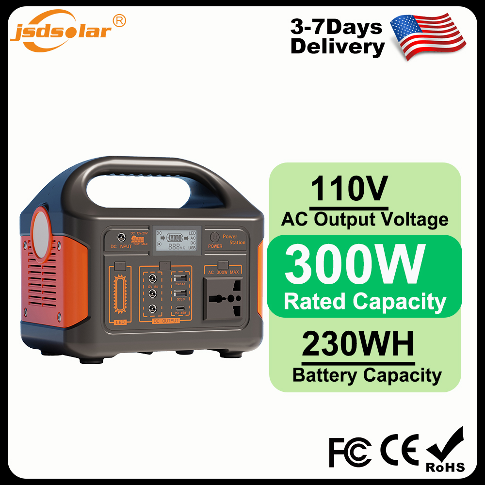 Ups Power Supply Outdoor - Gaiaray 300W Power Bank Grande Capacité