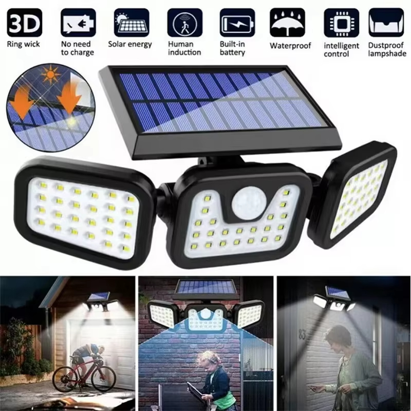 Outdoor Power Outlet Weatherproof - Lampe solaire Led avec capteur de