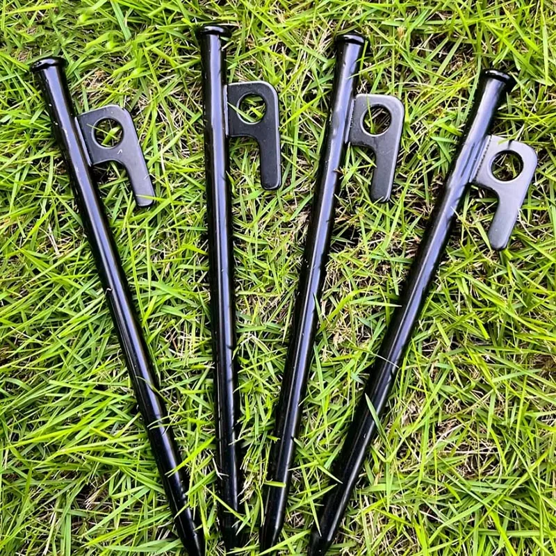 Outdoor Power Stake - 4 piquets de tente en acier
