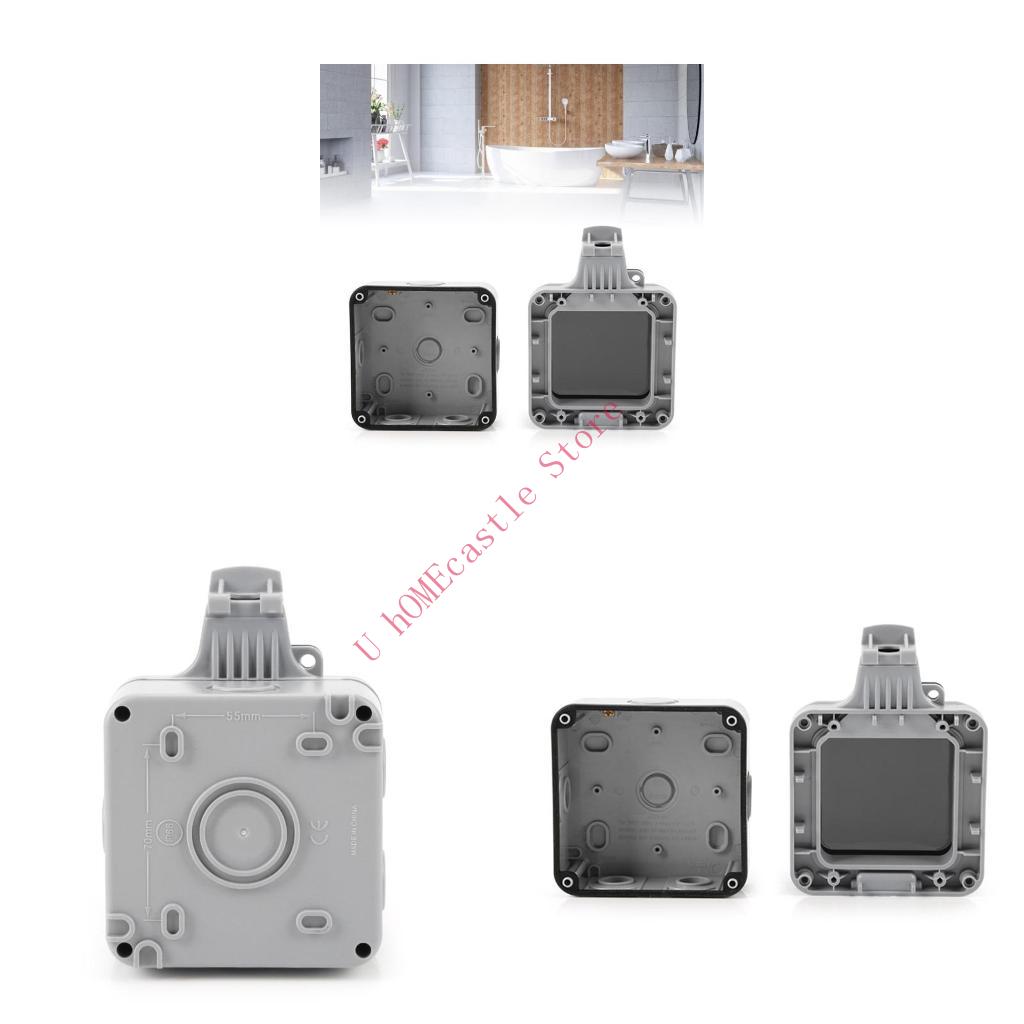 Outdoor Power Socket Cover - Boîte prise étanche 63HF, prise extérieure,