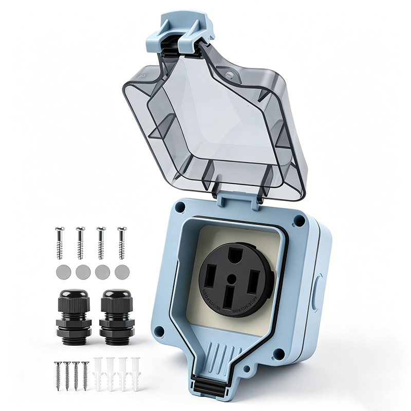 Outdoor Power Socket Cover - Boîte de prise de courant extérieure