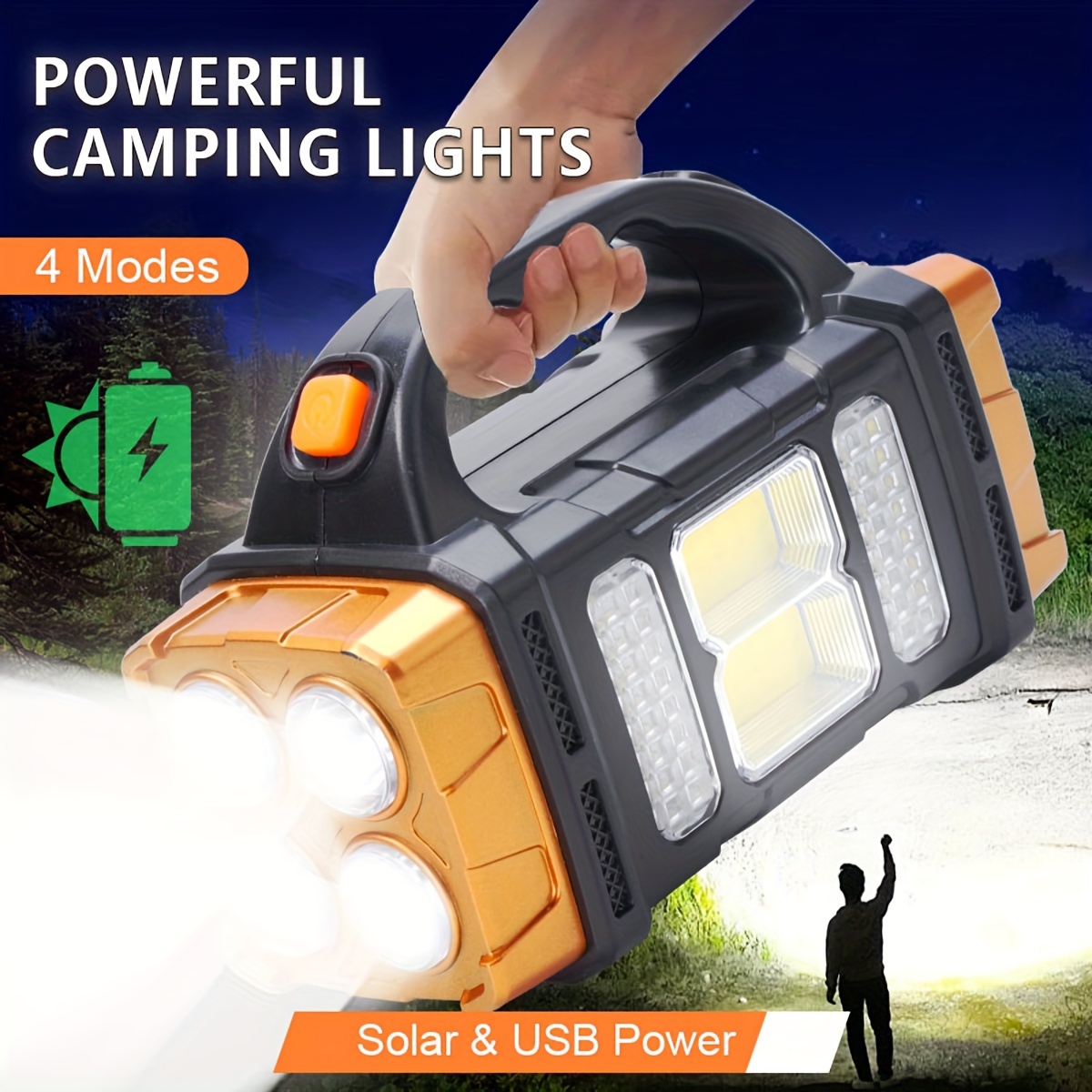 Outdoor Power Equipment - Nouvelle lampe torche LED solaire rechargeable