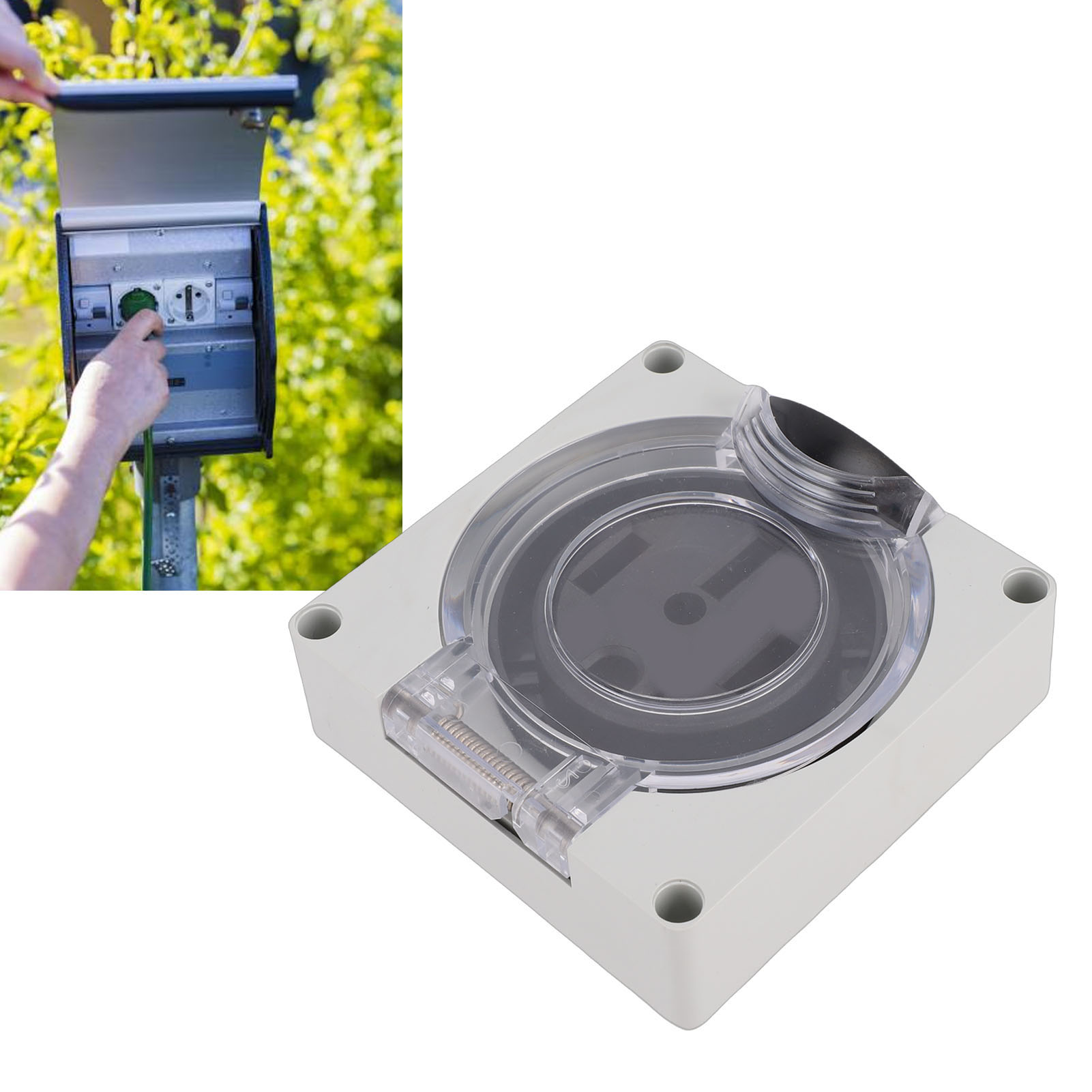 Outdoor Power Receptacle - Prise industrielle verrouillable NEMA L14-50R 50A