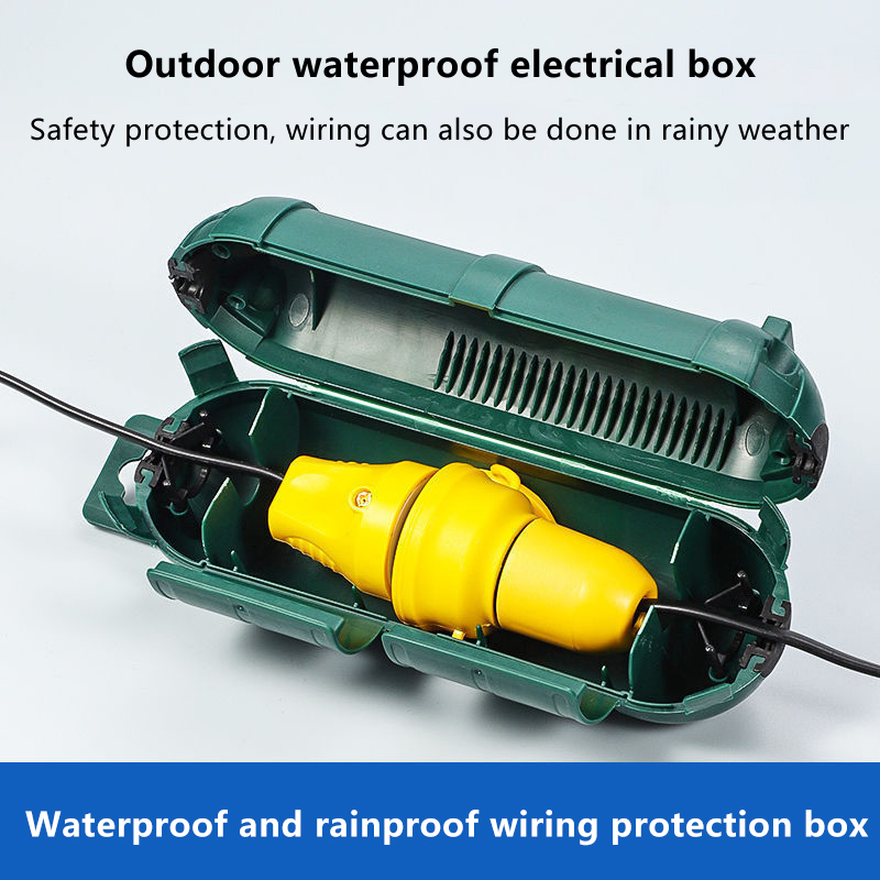 Outdoor Power Socket Cover - Couvercle de sécurité pour rallonge extérieure,
