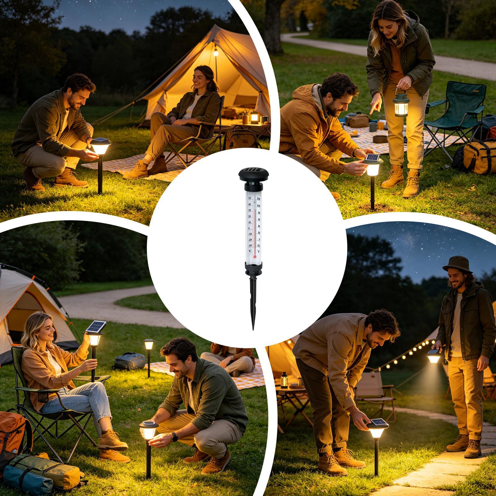 Lampes solaires automatiques p - Outdoor Power Stake avis et prix