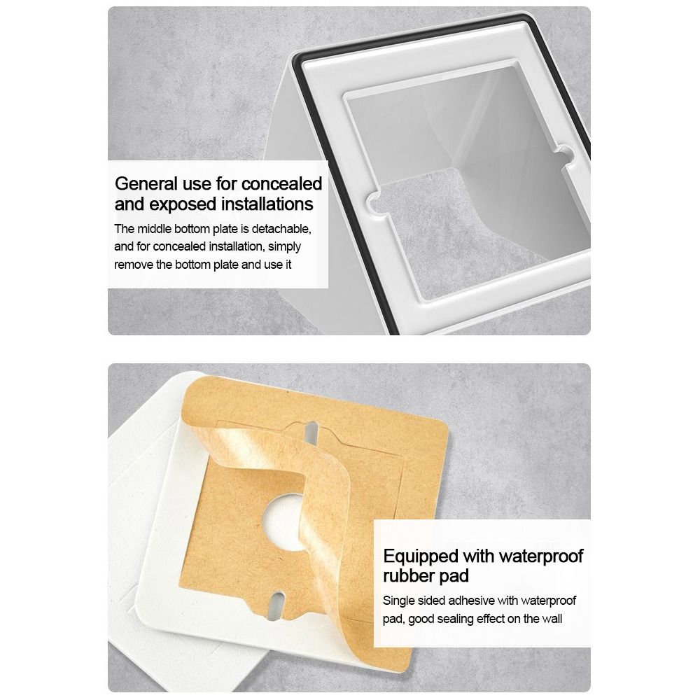 Nouveau Prise en plastique boî - Outdoor Power Socket Cover avis et prix