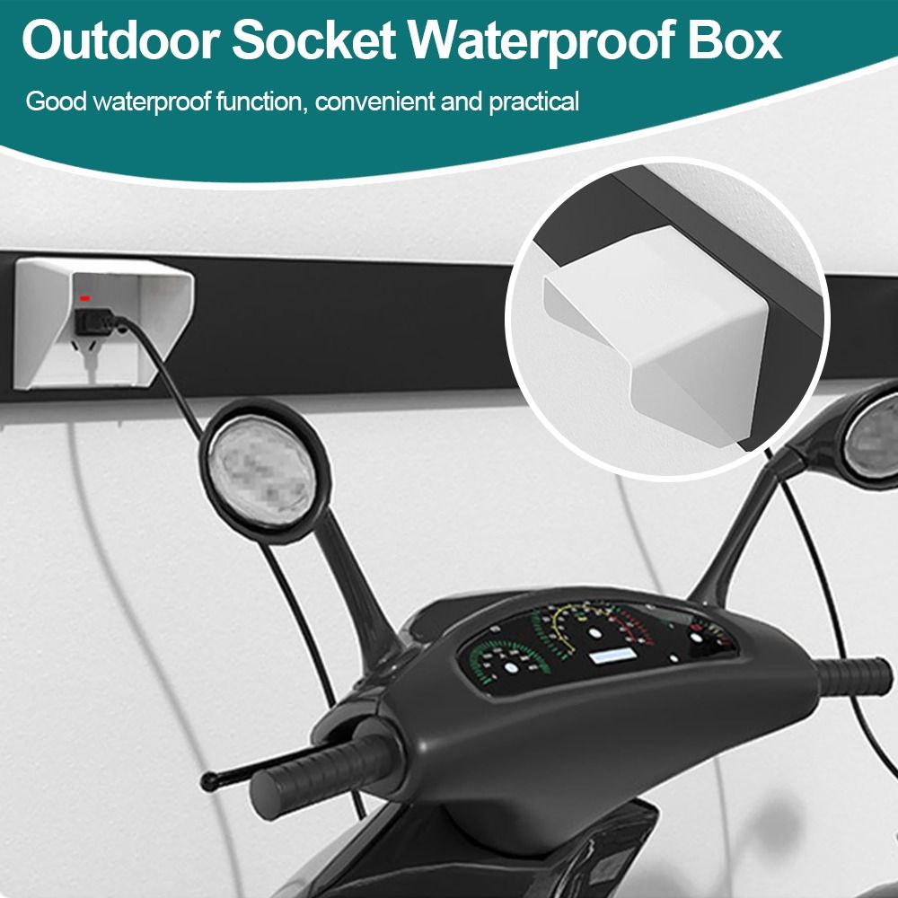 Nouveau Prise en plastique boî - Outdoor Power Socket Cover avis et prix