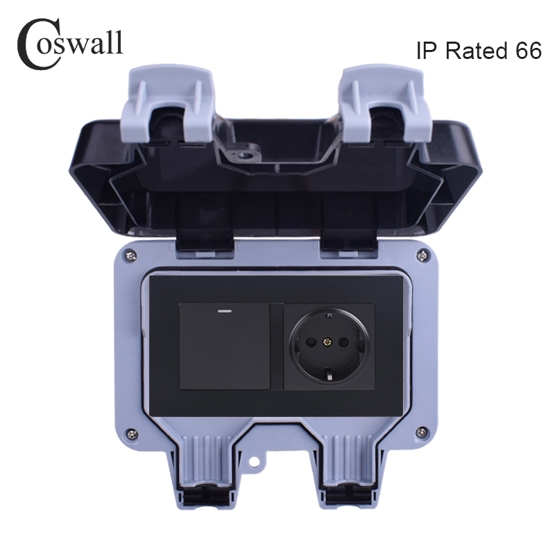 Coswall-Prise de courant mural - Outdoor Power Outlet Weatherproof avis et prix