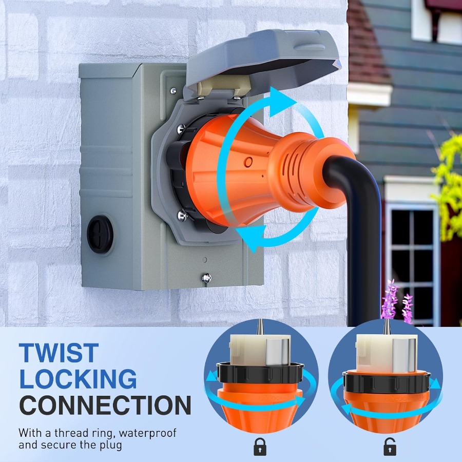 Rallonge de générateur robuste - Outdoor Power Inlet Box avis et prix