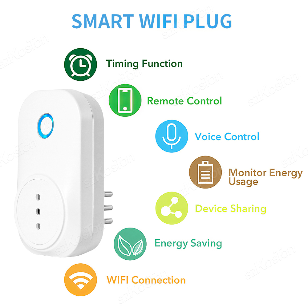 Prise intelligente Wifi 16A, c - Outdoor Power Outlet Wifi avis et prix