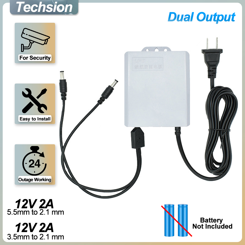 Double sortie 12V 2A UPS surve - Ups Power Supply Outdoor avis et prix