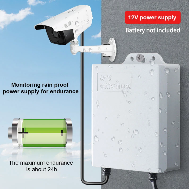 Double sortie 12V 2A UPS surve - Ups Power Supply Outdoor avis et prix