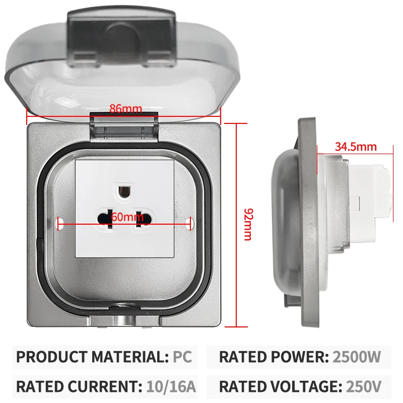 Prise extérieure étanche IP65  - Outdoor Power Receptacle avis et prix
