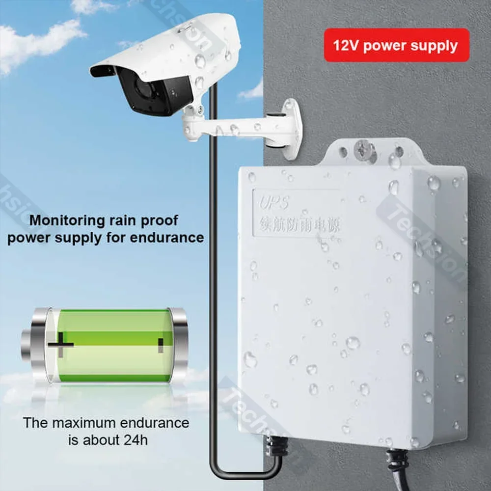Sortie extérieure double 12V 2 - Ups Power Supply Outdoor avis et prix