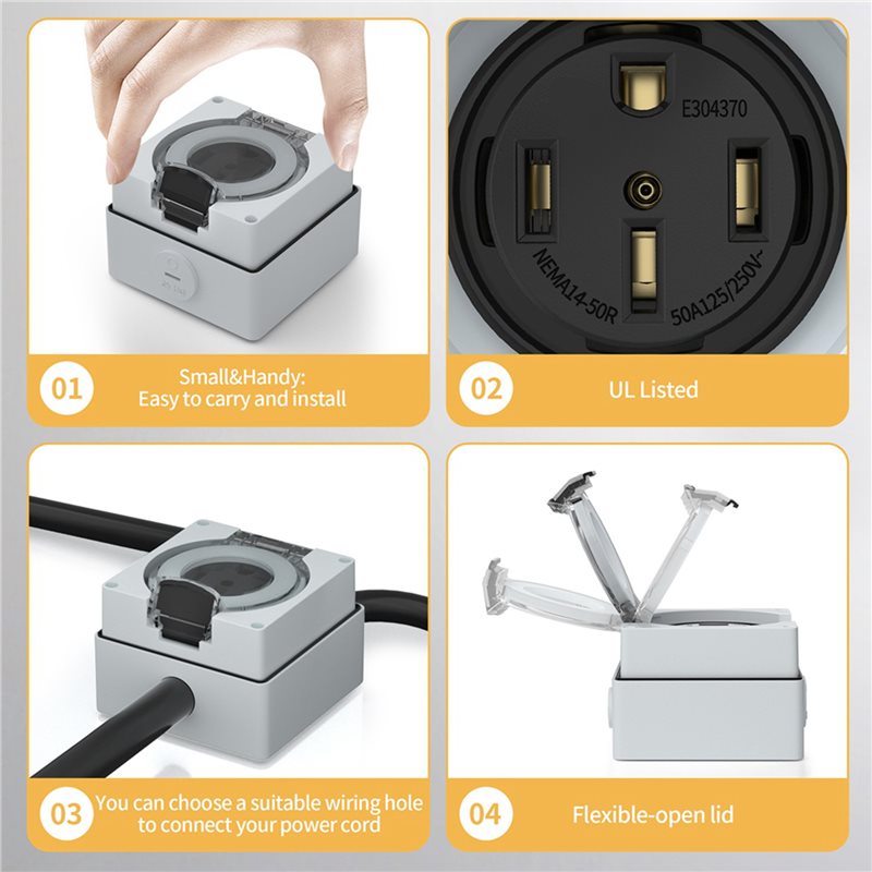 Boîte de prises de courant Y17 - Outdoor Power Receptacle avis et prix