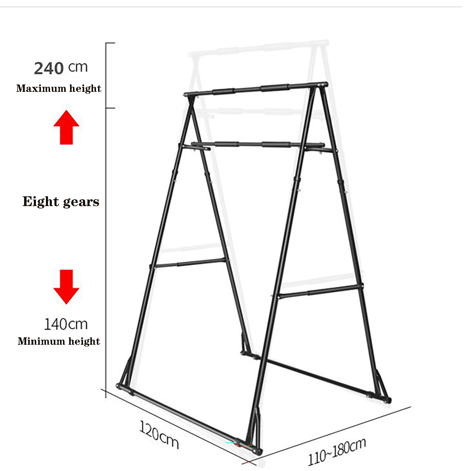 Barre de traction pliable de q - Quality Outdoor Power Equipment avis et prix