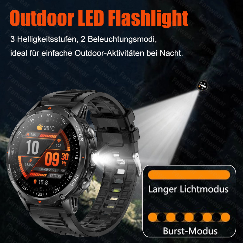 Fanwear – montre connectée mil - Outdoor Power Hours avis et prix
