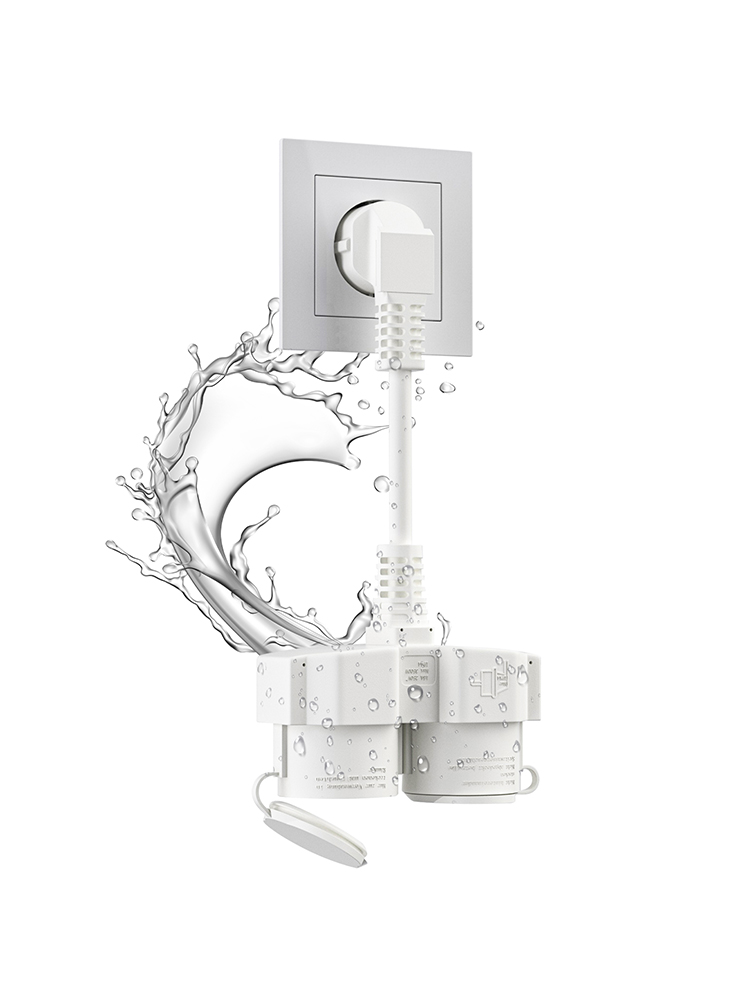 Rallonge électrique UE avec 2  - Outdoor Power Socket Cover avis et prix
