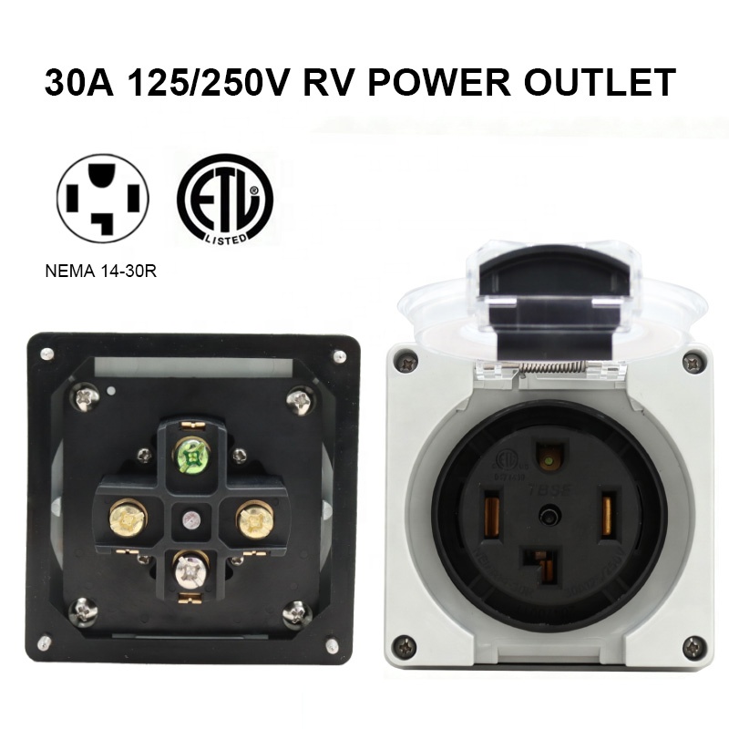 Boîte de prise de courant 30Am - Outdoor Power Receptacle avis et prix
