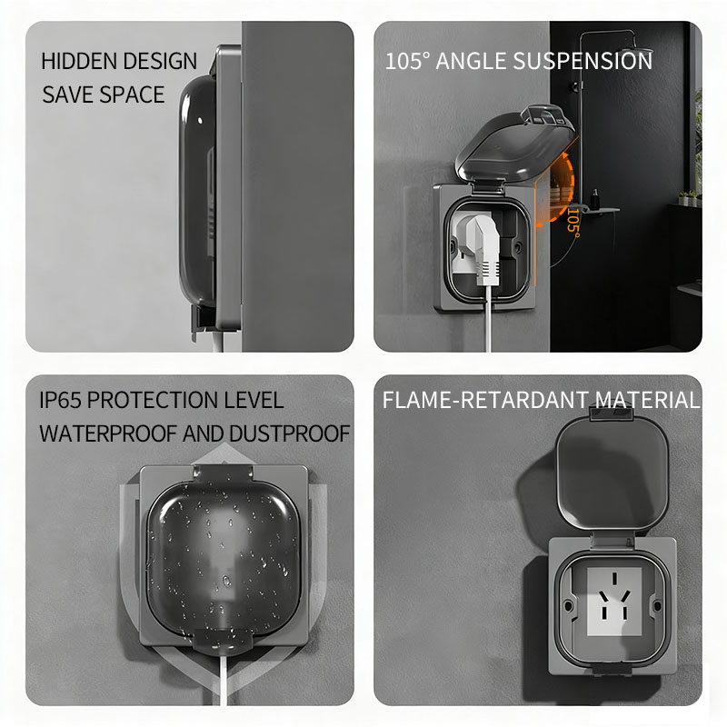 Prise extérieure étanche IP65, - Outdoor Power Inlet Box avis et prix