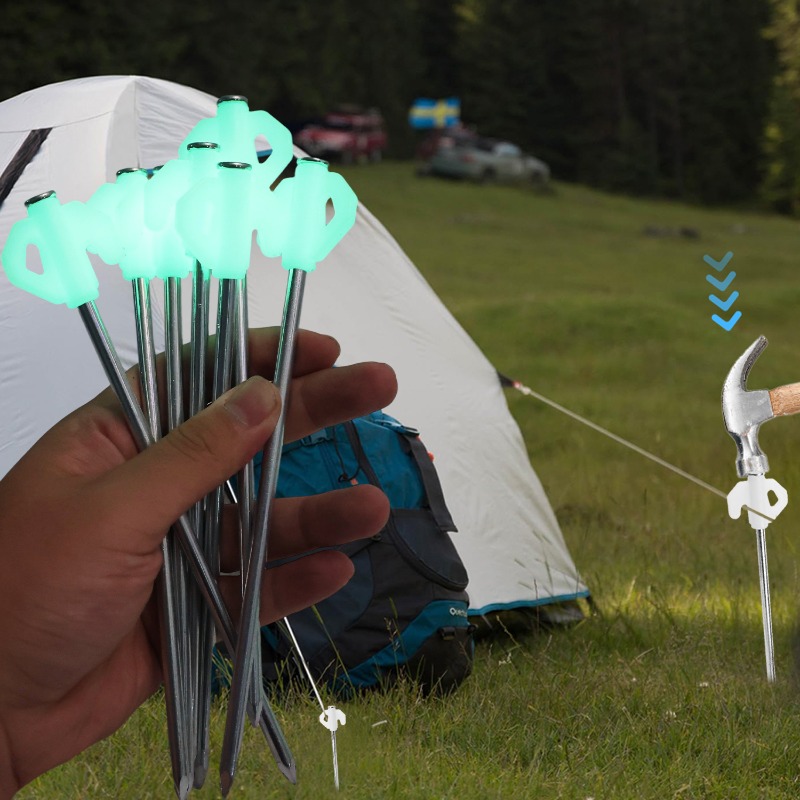 Piquets de tente lumineux qui  - Outdoor Power Stake avis et prix