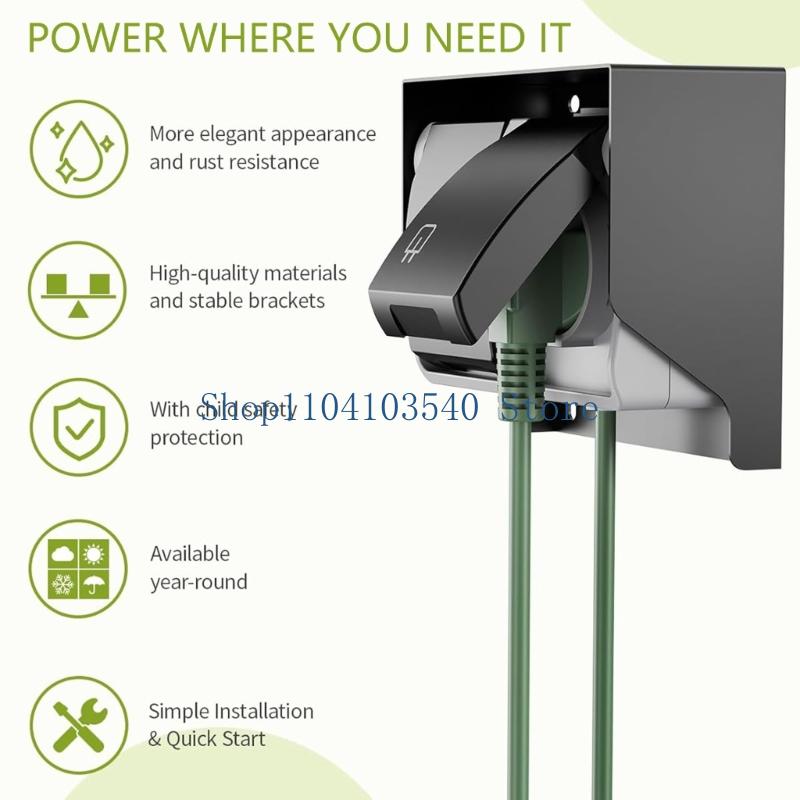 02DC PORTE SORTIE ÉLECTRIQUE M - Outdoor Power Socket Cover avis et prix