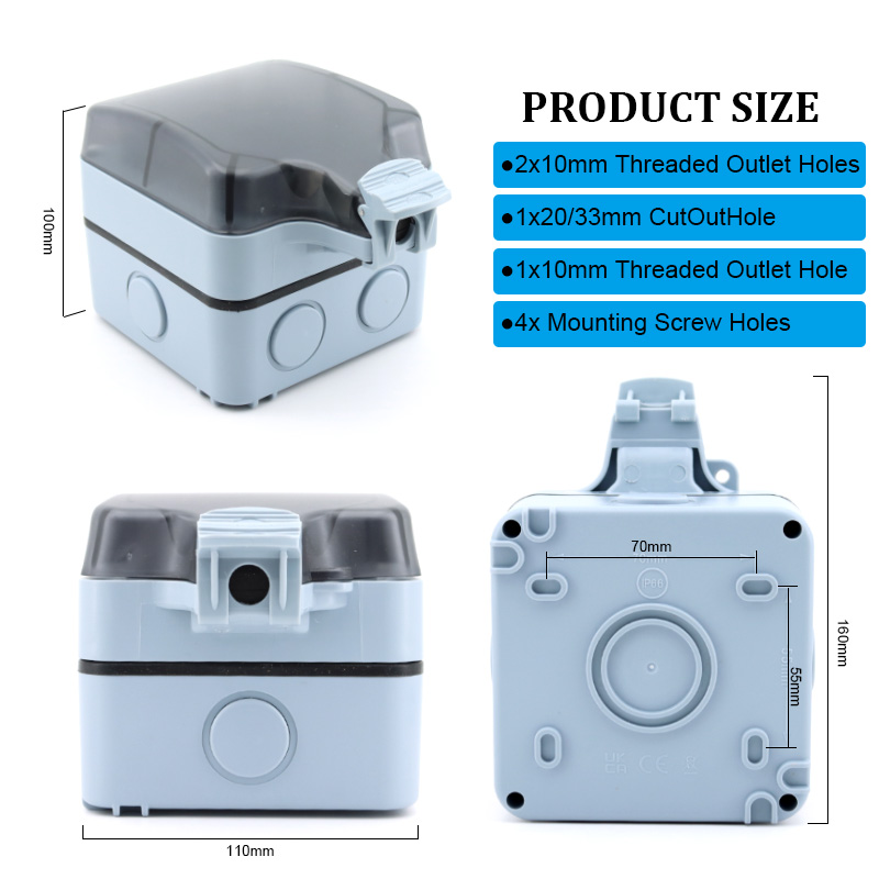 Boîte de prise de courant exté - Outdoor Power Socket Cover avis et prix