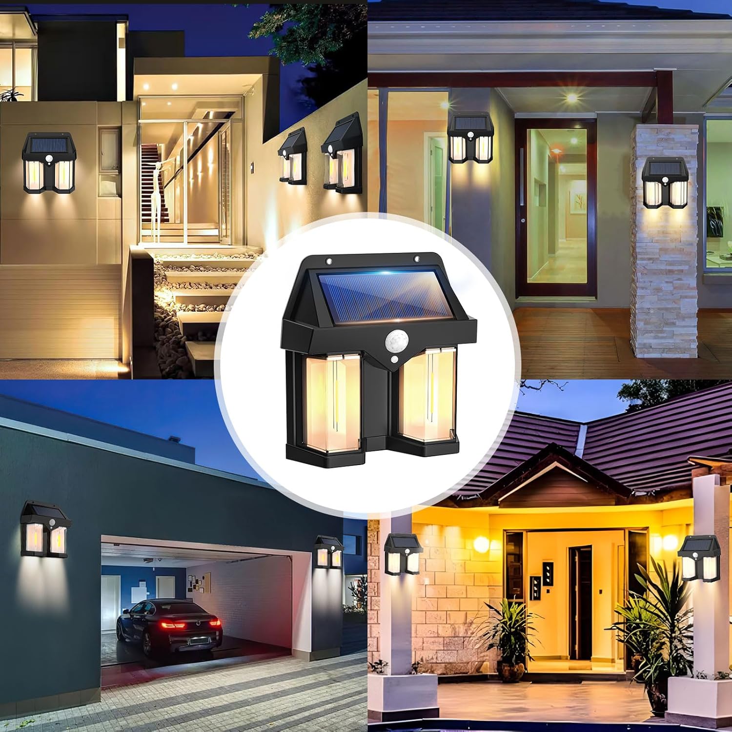 Lampe murale solaire vintage p - Outdoor Power Outlet Weatherproof avis et prix