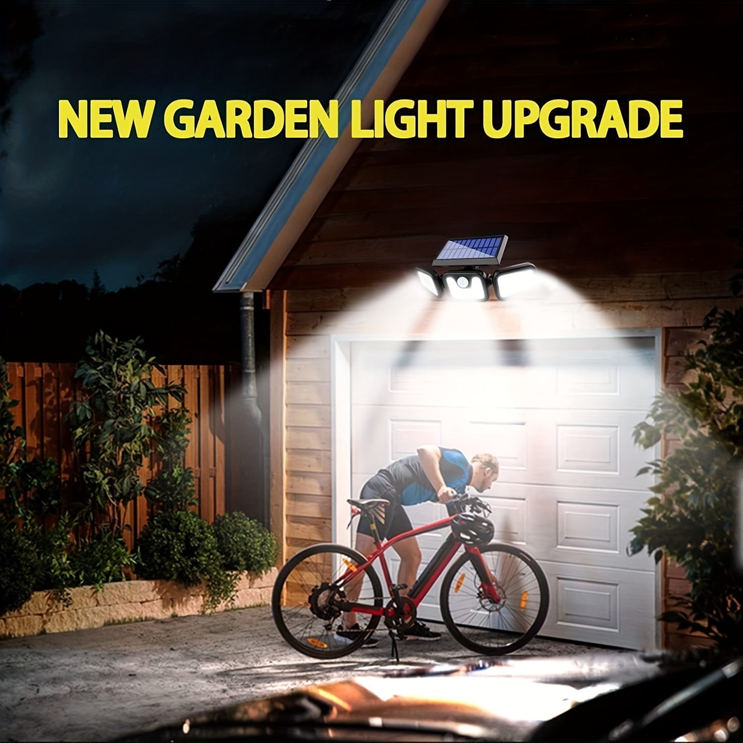 Lampe solaire à détecteur de m - Outdoor Power Outlet Weatherproof avis et prix