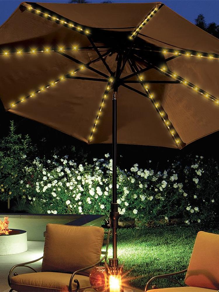 1 lampe pour parasol de patio, - Outdoor Power Hours avis et prix