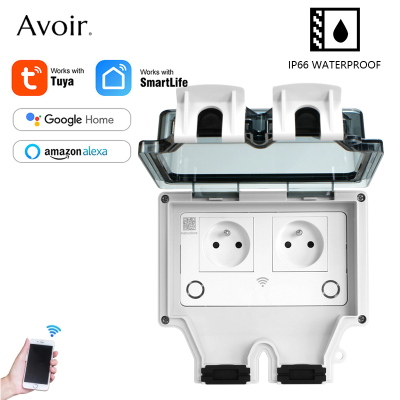 Avoir Tuya – prise de courant  - Outdoor Power Outlet Wifi avis et prix