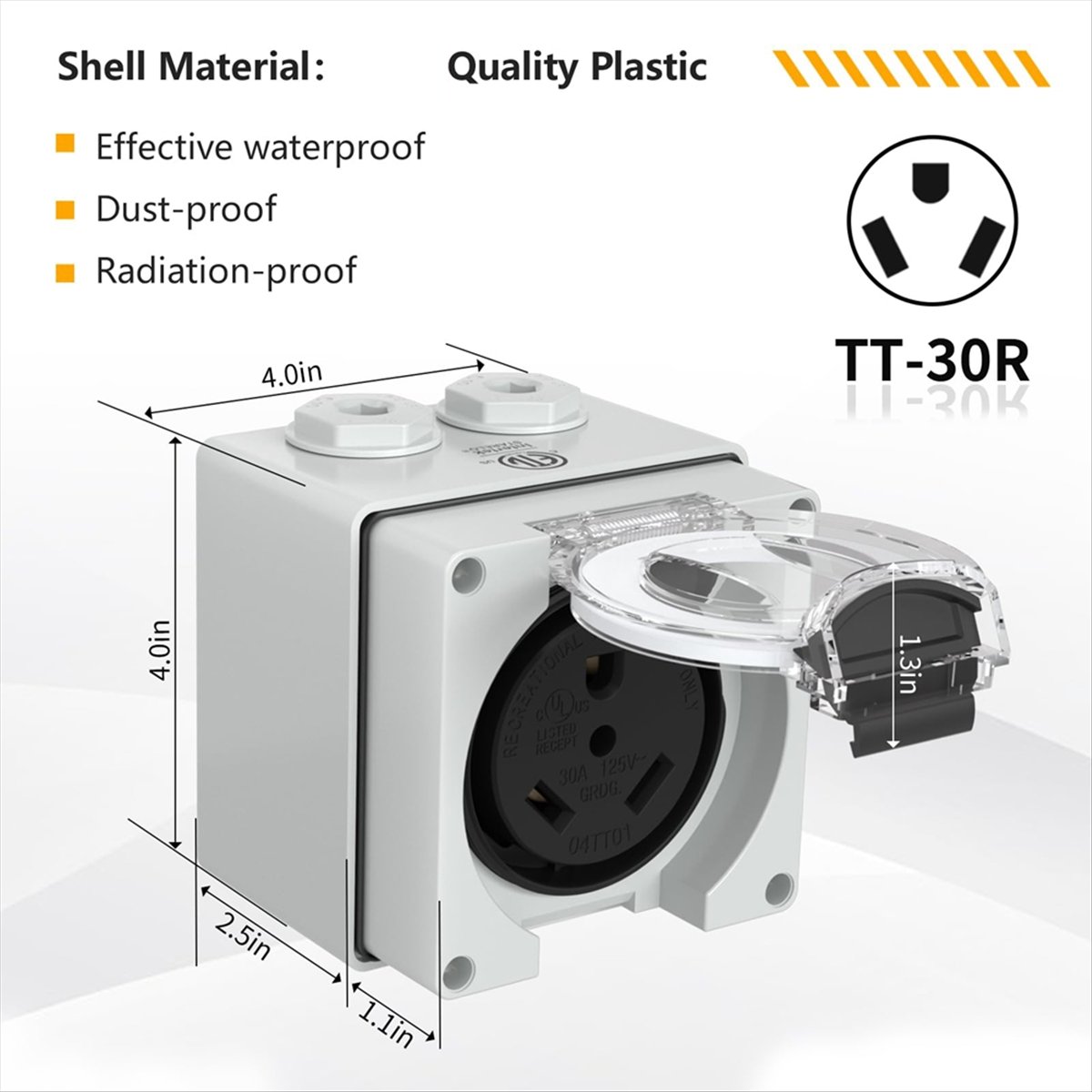 Boîte de prise de courant HHTL - Outdoor Power Receptacle avis et prix