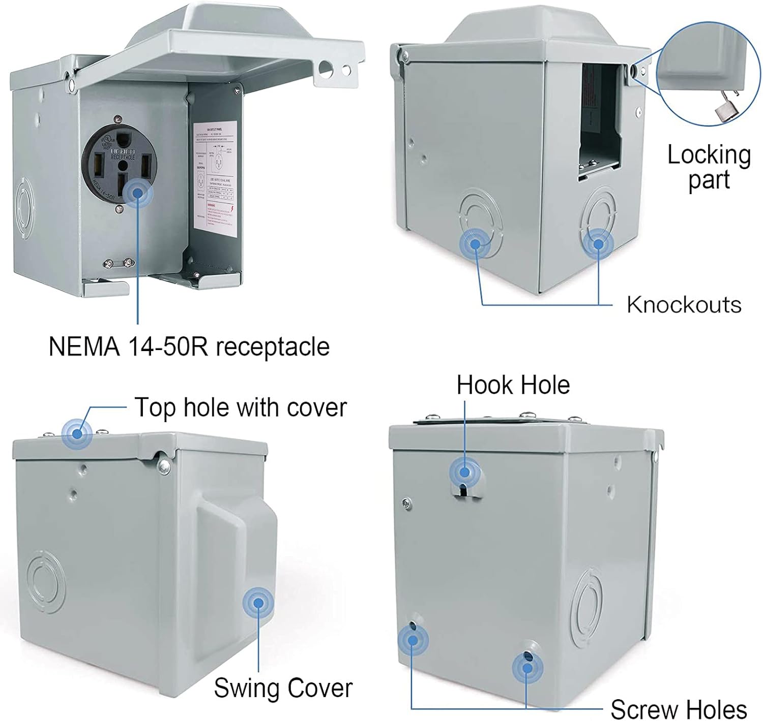 Boîte de prise de courant auto - Outdoor Power Receptacle avis et prix