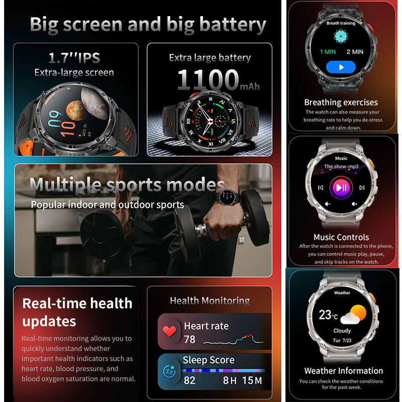 Nouvelle montre connectée T-Re - Outdoor Power Hours avis et prix